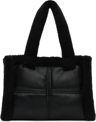Stand Studio Black Mini Liz Tote