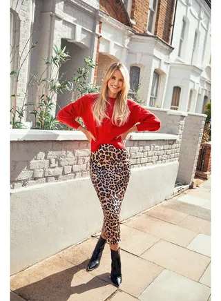 Little Mistress Leopard Skirt