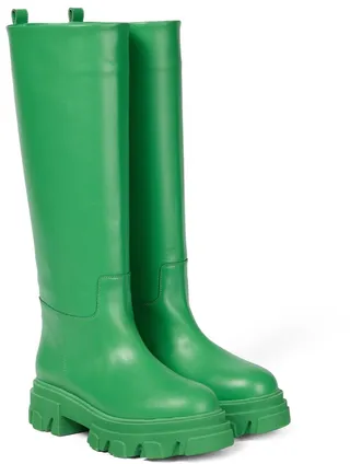 GIA X PERNILLE TEISBAEK Perni 07 leather knee-high boots