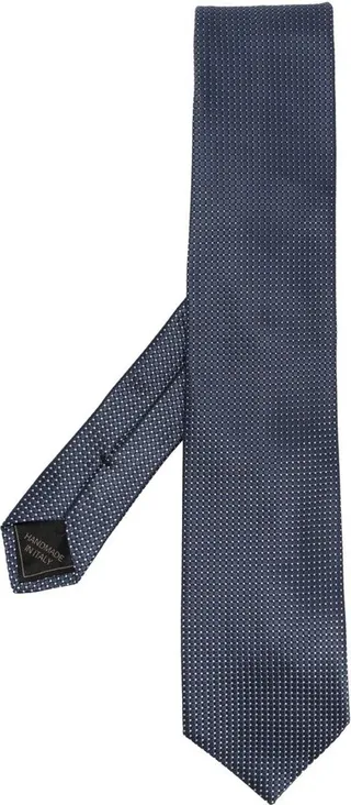 All-Over Embroidered-Pattern Tie
