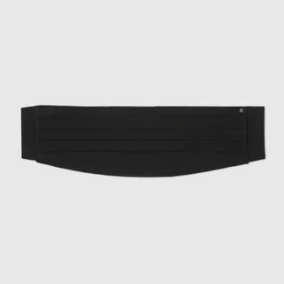 Silk cummerbund