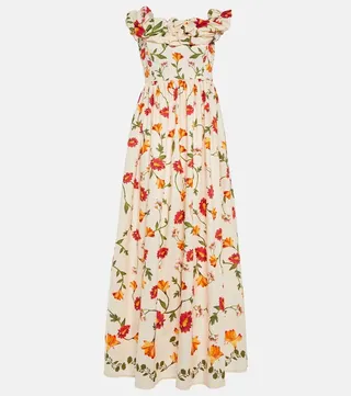 Espliego Oasis cotton poplin maxi dress