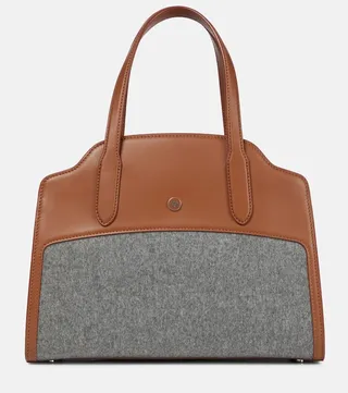 Sesia Medium leather tote
