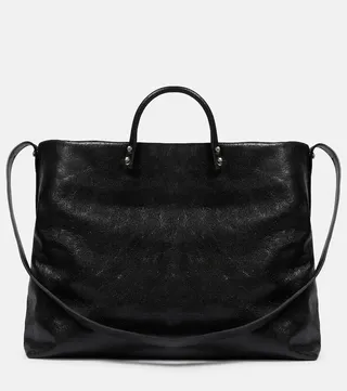 Feme Large leather tote bag