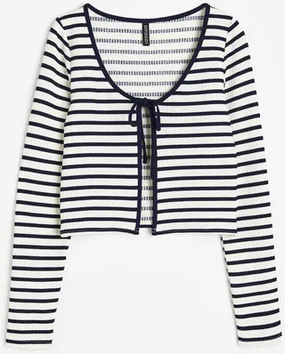 Tie-front Cardigan