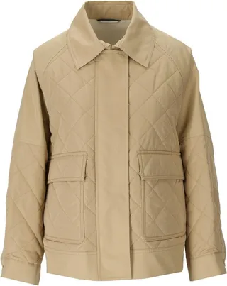 Weekend Max Mara Diamond Quilted Zipped Jacket