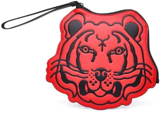 Kenzo Tiger Motif Coin Case