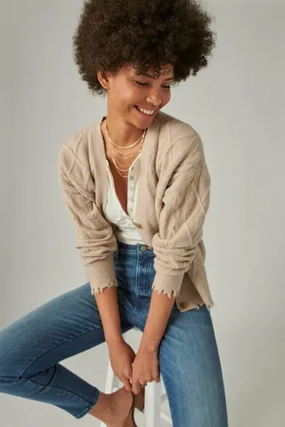 Cable Cardigan