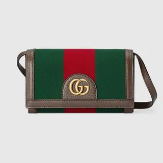 Web mini bag with Double G