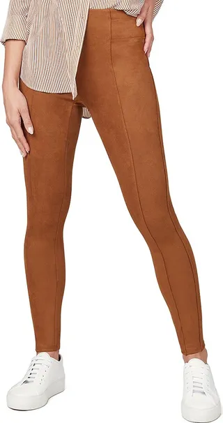 Faux Suede Leggings