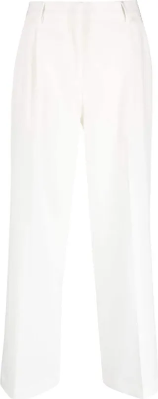 Cropped Tailored Trousers