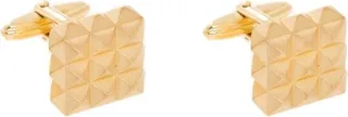 Lanvin Studded Logo Engraved Cufflinks