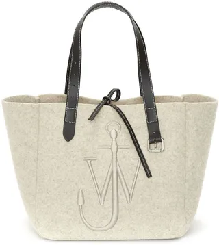Belt felt tote bag