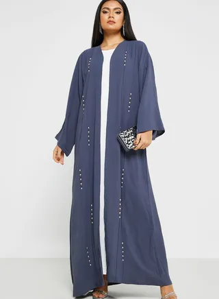 Embroidered Detail Abaya
