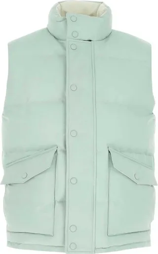 Alexander McQueen Logo Print Padded Gilet