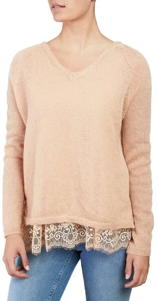 Twinset V-Neck Wool & Mohair-Blend Sweater