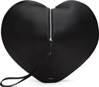 ALAÏA Black 'Le Coeur' Pouch