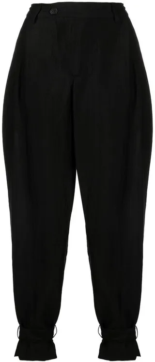 Cropped Tailored Trousers