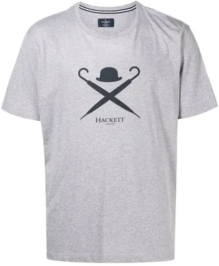 logo-print cotton T-shirt