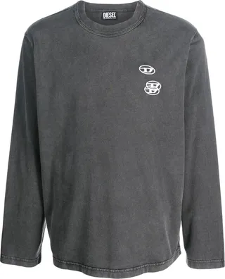 chest logo-print T-shirt