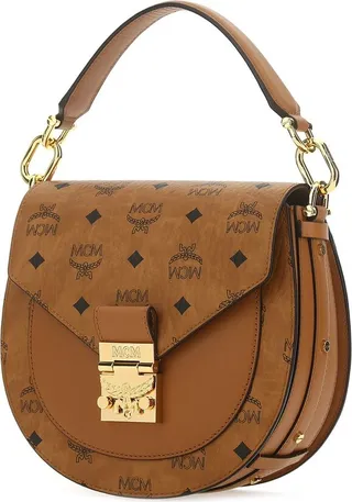 MCM Visetos Printed Patricia Shoulder Bag