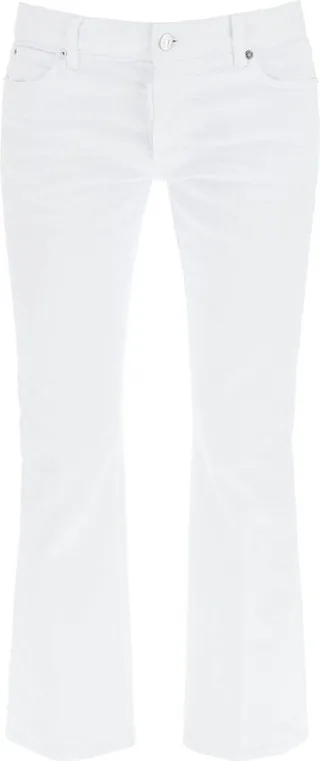 Dsquared2 Bootcut High-Waist Cropped Trousers