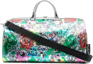 Large Graphic-Print Holdall