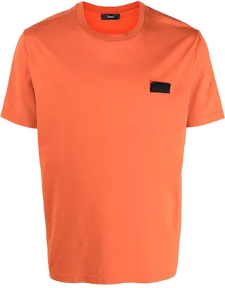 logo-patch T-shirt