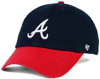'47 Brand Atlanta Braves Ofr Clean Up Cap