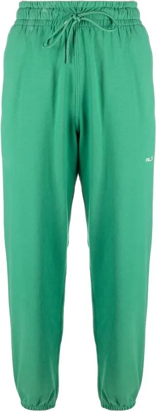 Embroidered-Logo Track Pants