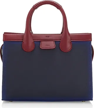 Medium Chloé X Barbour Zipped Tote Bag