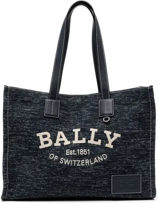 Embroidered Logo Tote Bag