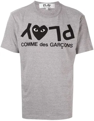 logo print T-shirt