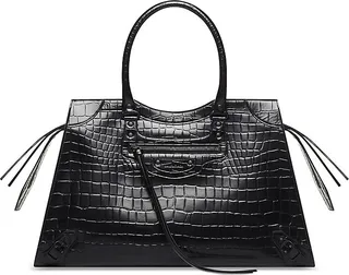Neo Classic Large Handbag Crocodile Embossed