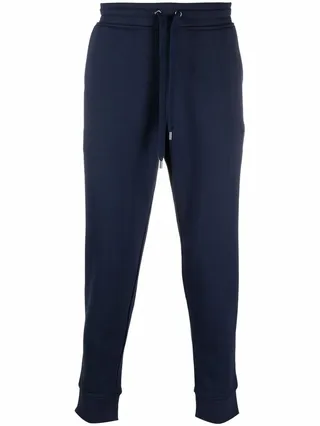 Drawstring Cotton Track Pants