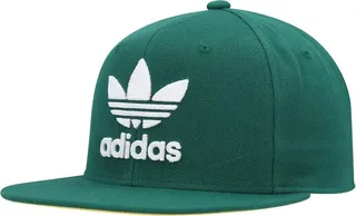 Men's adidas Originals Green Trefoil Chain Snapback Hat