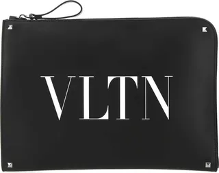 Valentino VLTN Printed Zip-Up Pouch