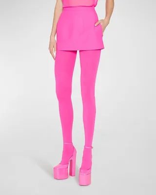 Wool-Silk Mini Skirt