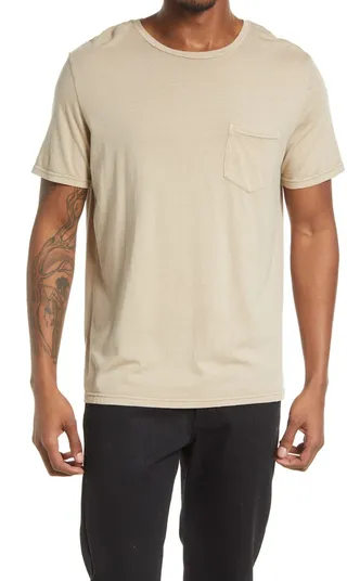 Men's Johnny Cotton Blend Pocket T-Shirt