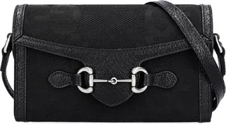 GG canvas Horsebit 1955 mini bag