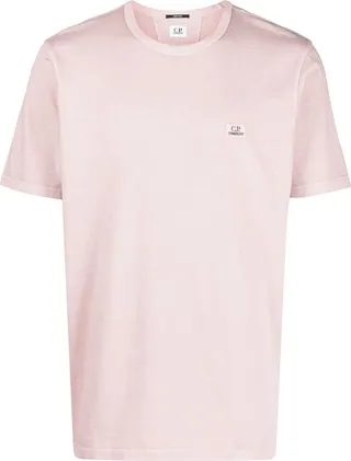 logo-embroidered cotton T-shirt