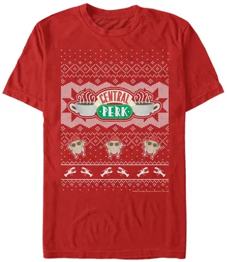 Men's Friends Central Perk Short Sleeve T-shirt