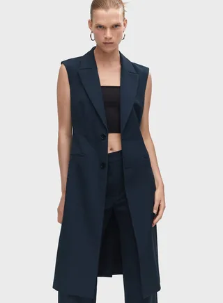 Button Detail Gilet