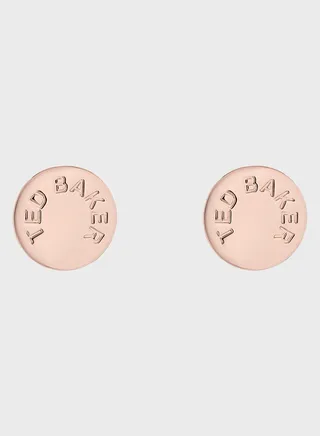 Seesay Sparkle Dot Logo Stud Earrings