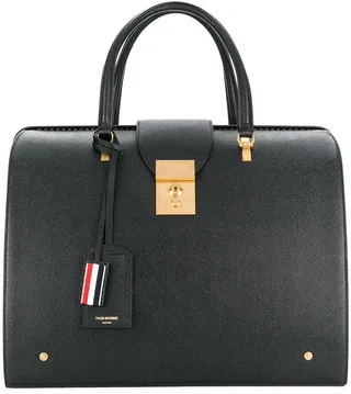 Pebbled Leather Mr. Thom Bag