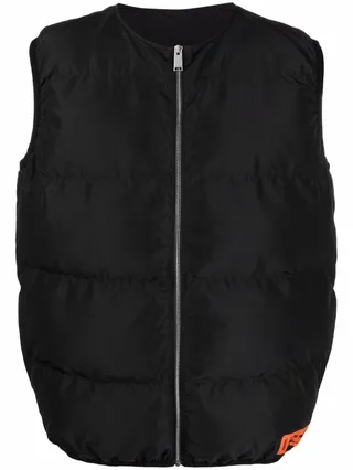 Logo-Tape Padded Gilet