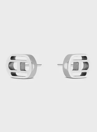 Interlocking Stud Earrings