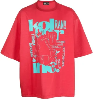 graphic-print T-shirt