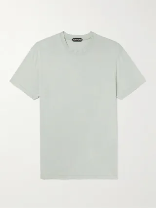 Lyocell and Cotton-Blend Jersey T-Shirt