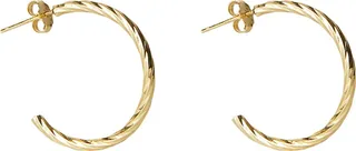 Rope Hoop Earrings